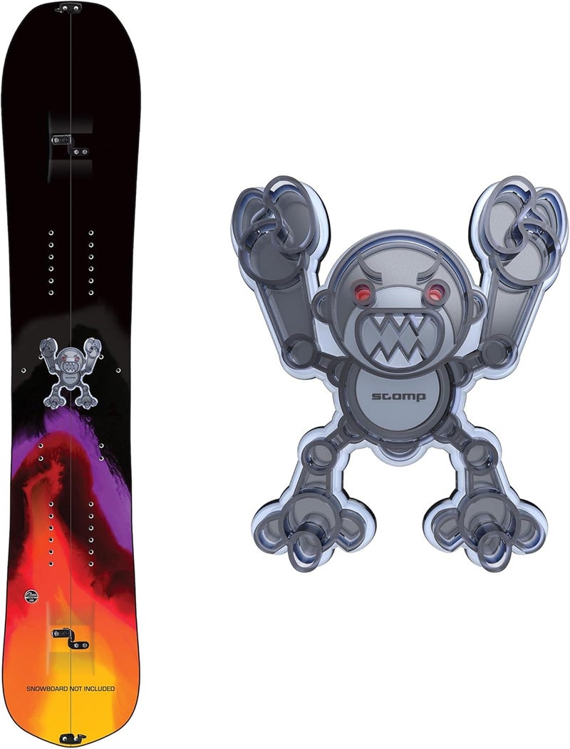 Stompgrip Premium Snowboard Stomp Pad | Jynx | 3D Collection | 3D Decal - Image 1
